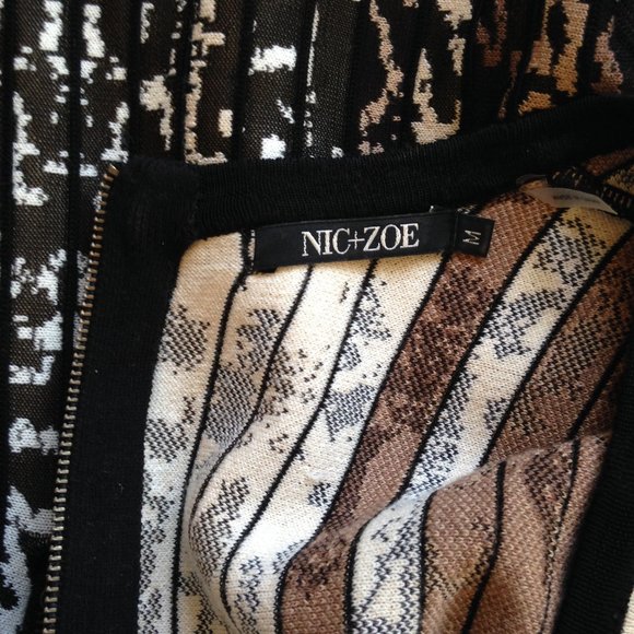 NIC+ZOE - Rib-Knit Twirl Dress - Excellent Cond. - Picture 7 of 8